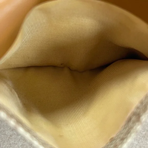 CELINE Vintage Macadam Coated Canvas w/ Leather Trim Coin Case, Pre-Owned - Picture 7 of 10